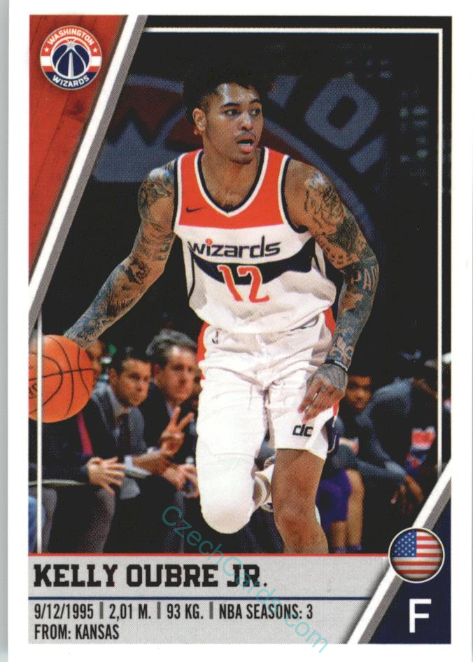 Kelly Oubre Jr. 2018/19 Panini sticker Euro ed. #209