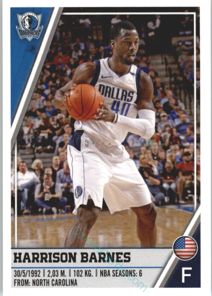 Harrison Barnes 2018/19 Panini sticker Euro ed. #218