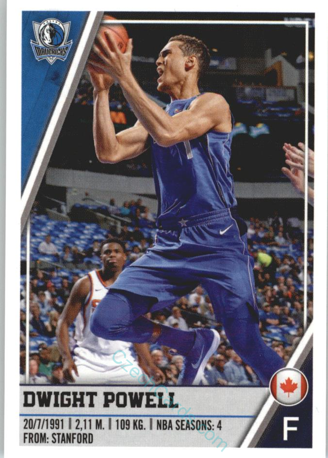 Dwight Powell 2018/19 Panini sticker Euro ed. #222