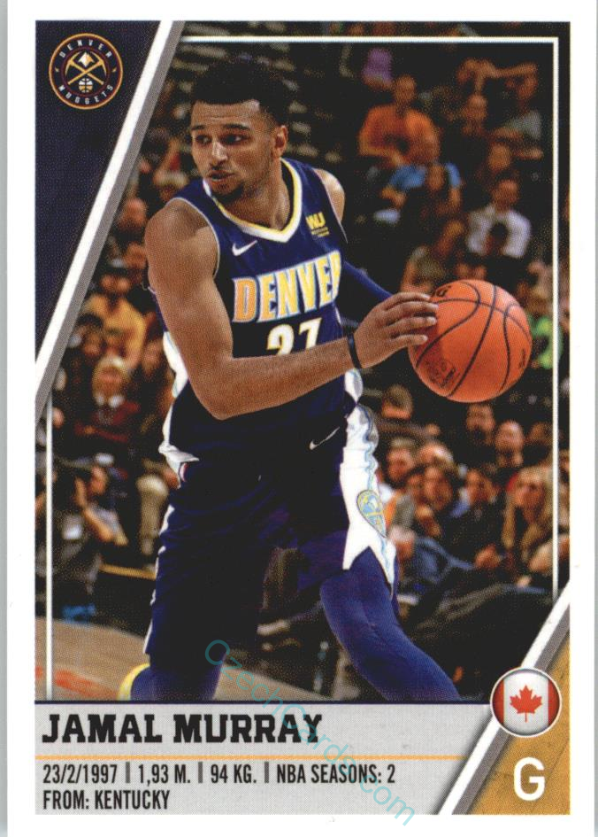 Jamal Murray 2018/19 Panini sticker Euro ed. #236