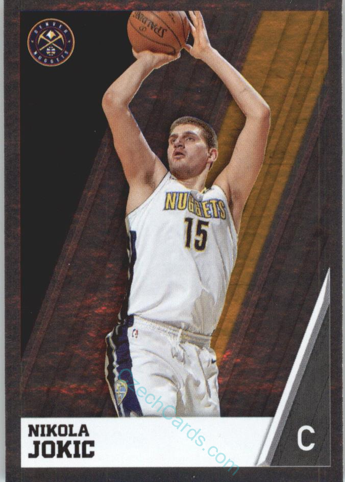 Nikola Jokic 2018/19 Panini sticker Euro ed. foil #238