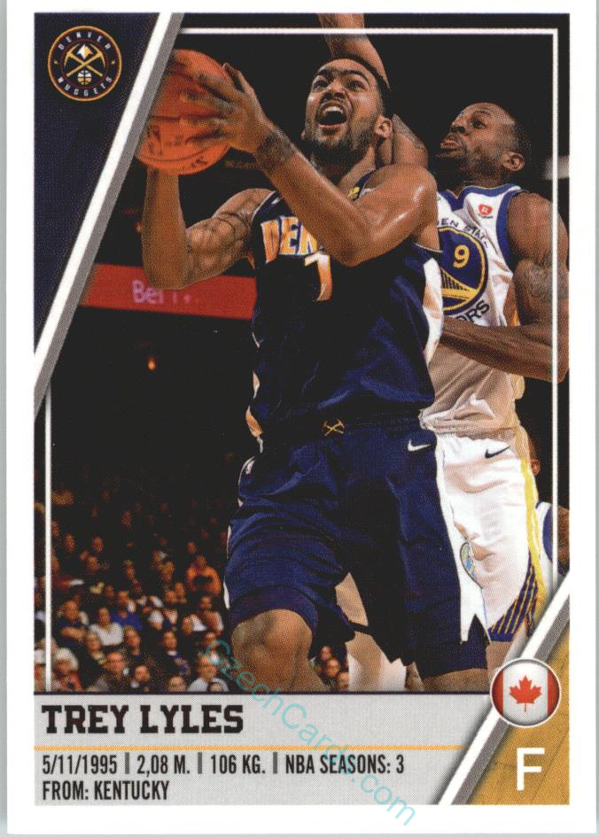 Trey Lyles 2018/19 Panini sticker Euro ed. #239