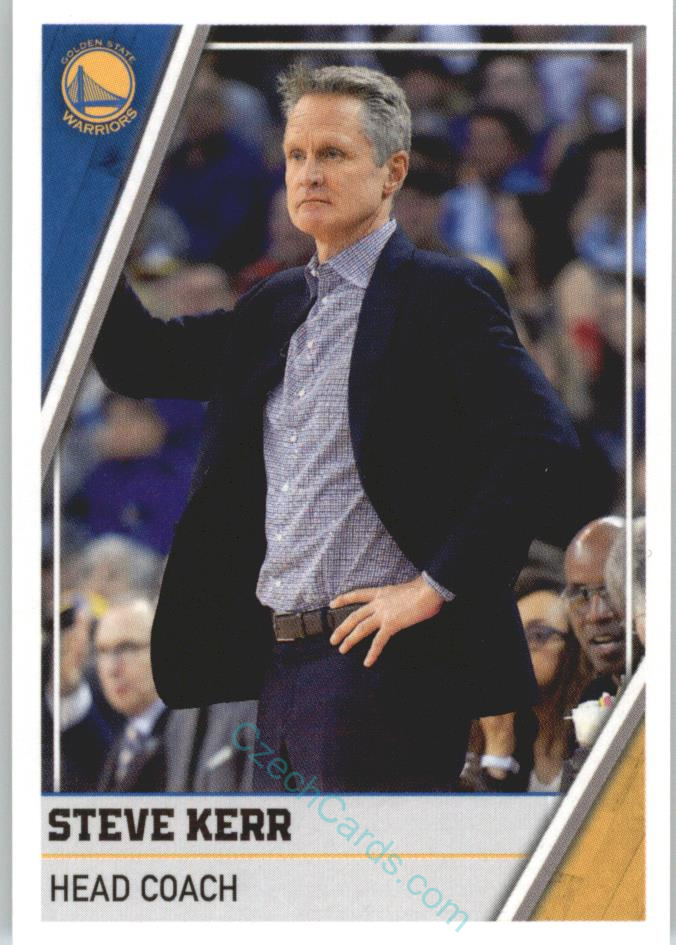Steve Kerr (head coach) 2018/19 Panini sticker Euro ed. #254