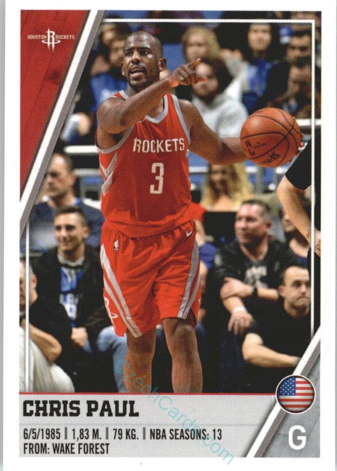 James Harden 2018/19 Panini sticker Euro ed. #257
