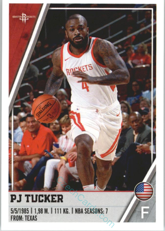 P.J. Tucker 2018/19 Panini sticker Euro ed. #262