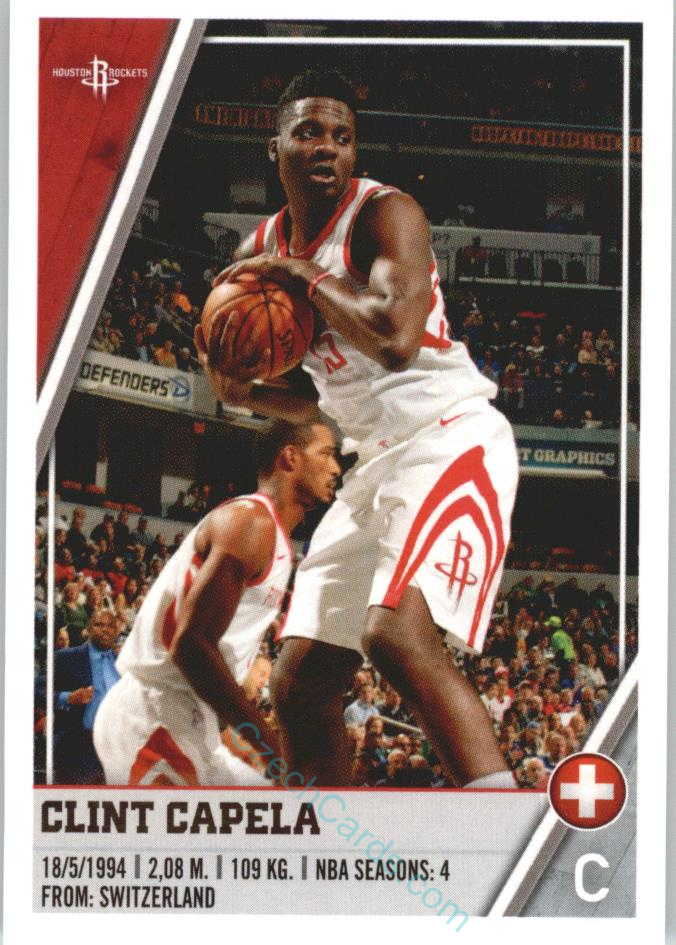 Clint Capela 2018/19 Panini sticker Euro ed. #263