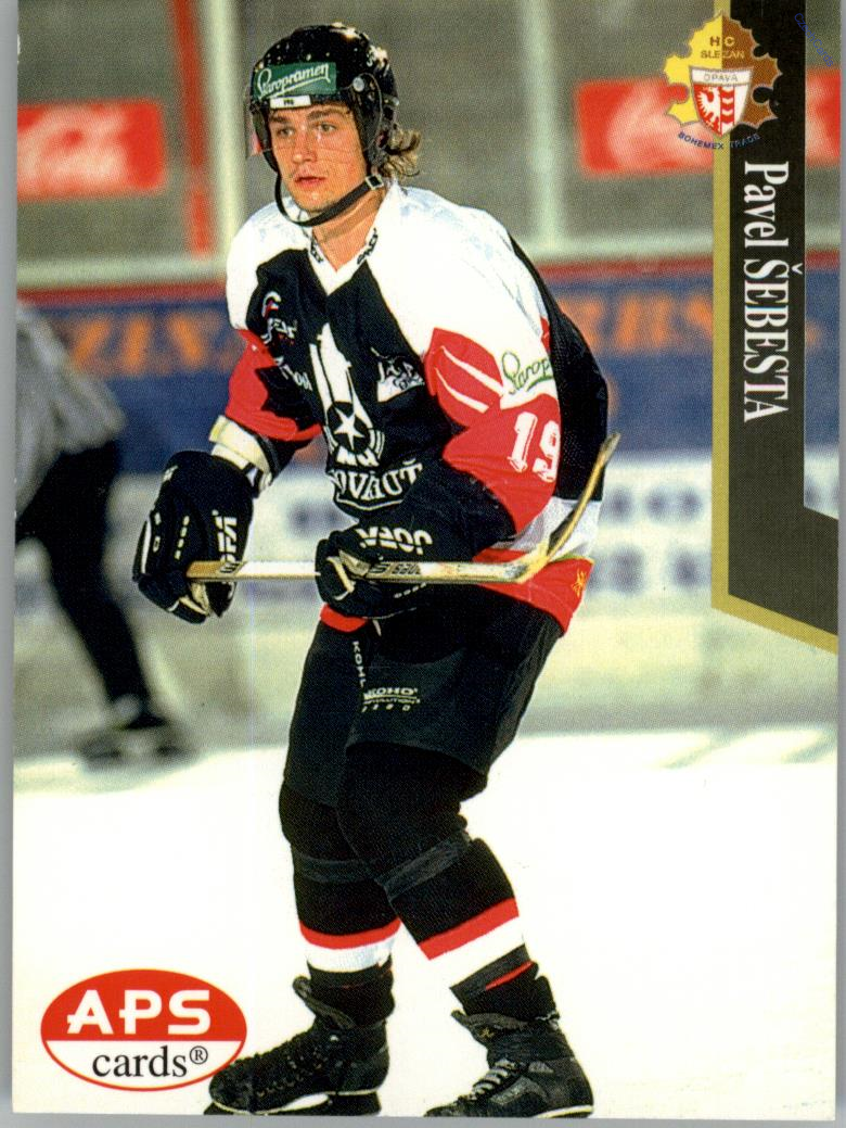 Pavel Šebesta APS 97/98 hokejová karta #107