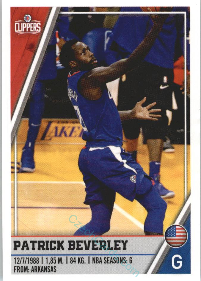 Patrick Beverley 2018/19 Panini sticker Euro ed. #276