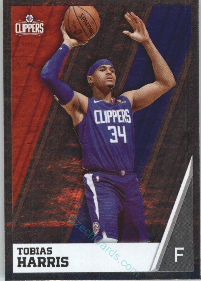 Tobias Harris 2018/19 Panini sticker Euro ed. foil #277