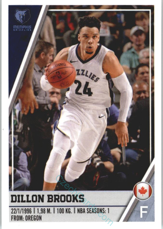 Dillon Brooks 2018/19 Panini sticker Euro ed. #300