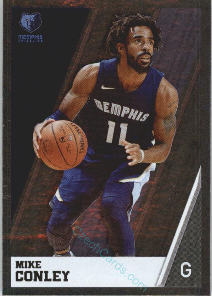 Mike Conley 2018/19 Panini sticker Euro ed. foil #303