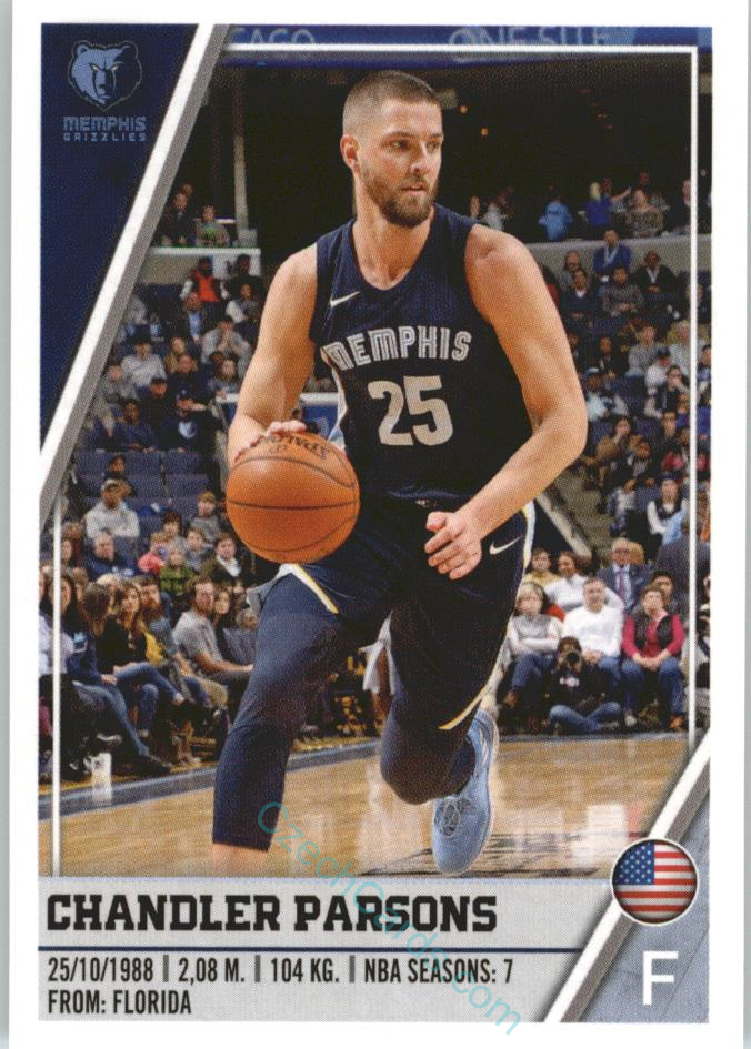 Chandler Parsons 2018/19 Panini sticker Euro ed. #305