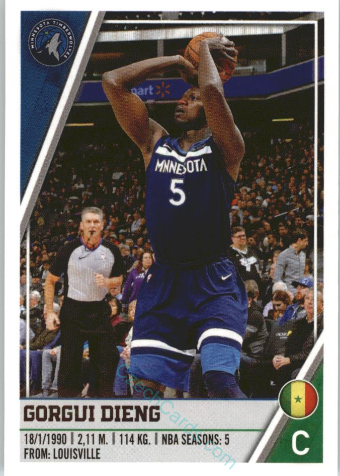 Gorgui Dieng 2018/19 Panini  sticker Euro ed. #315