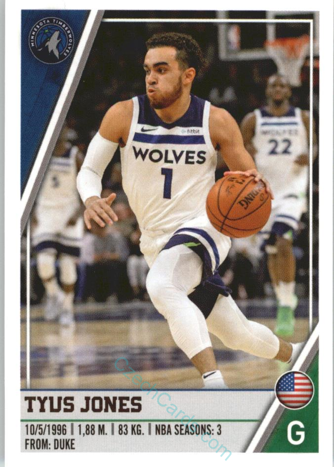 Tyus Jones 2018/19 Panini sticker Euro ed. #317