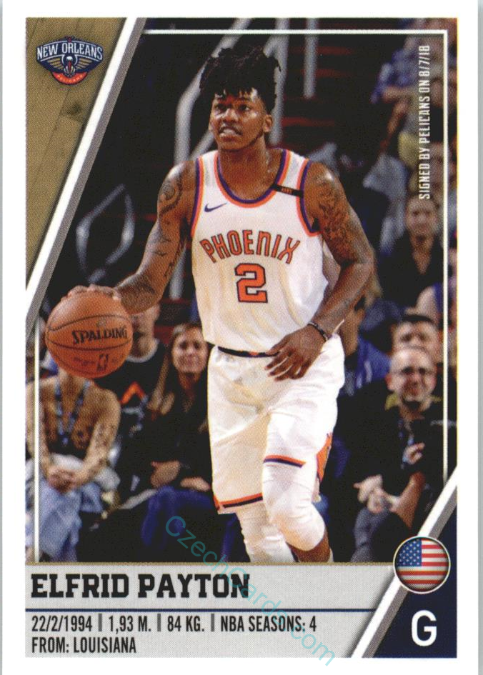 Elfrid Payton 2018/19 Panini sticker Euro ed. #327