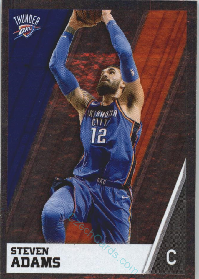 Steven Adams 2018/19 Panini sticker Euro ed. foil #346