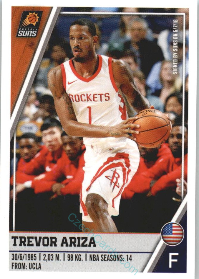 Trevor Ariza 2018/19 Panini sticker Euro ed. #352