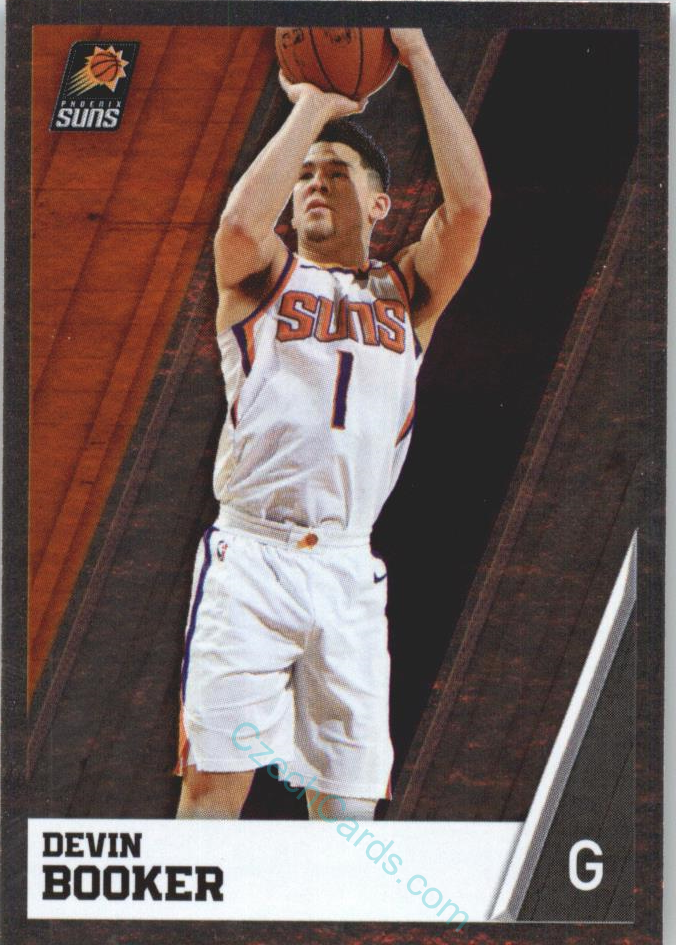 Devin Booker 2018/19 Panini sticker Euro ed. foil #355