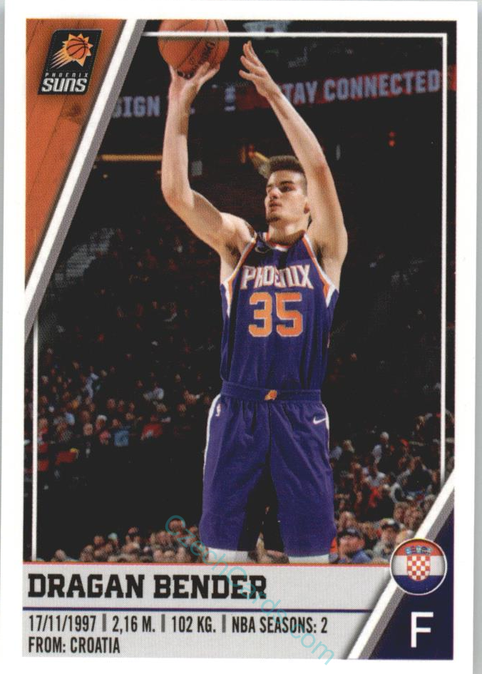 Dragan Bender 2018/19 Panini sticker Euro ed. #356