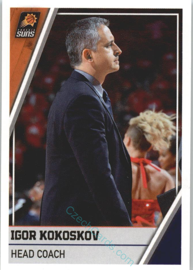 Igor Kokoskov (head coach) 2018/19 Panini sticker Euro ed. #358