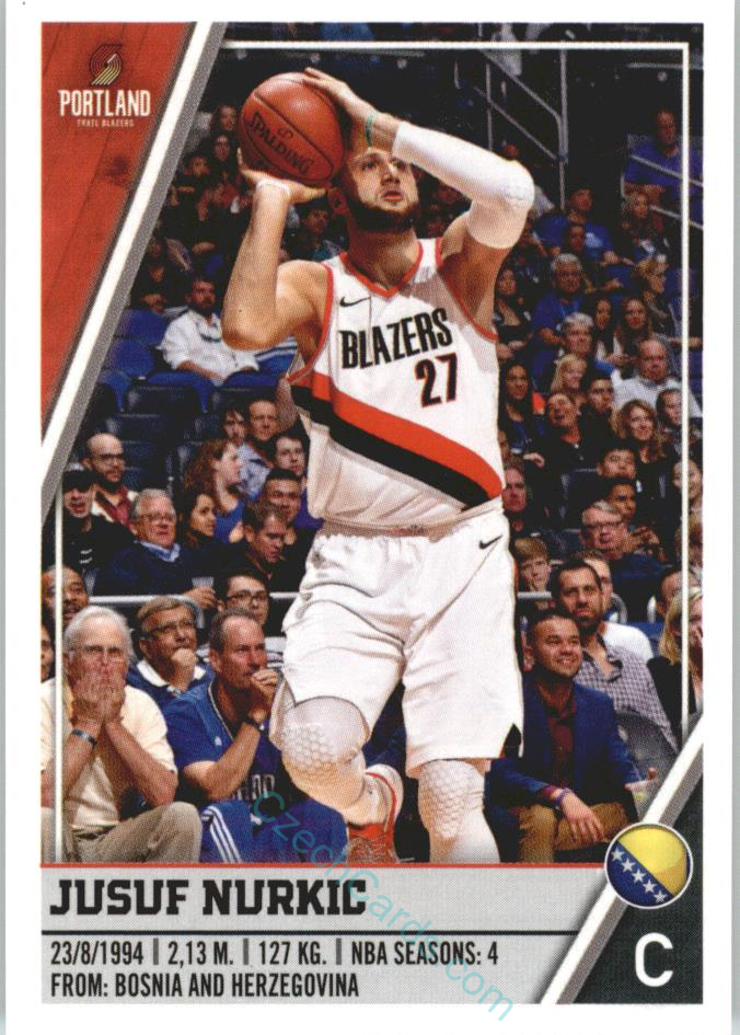 Jusuf Nurkic 2018/19 Panini sticker Euro ed. #365