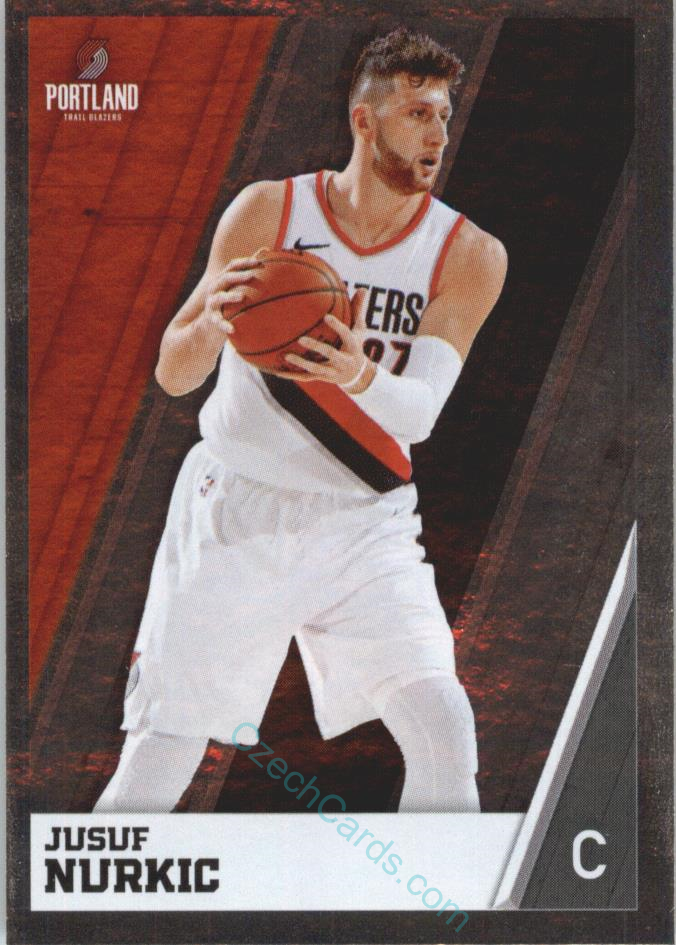 Jusuf Nurkic 2018/19 Panini sticker Euro ed. foil #368