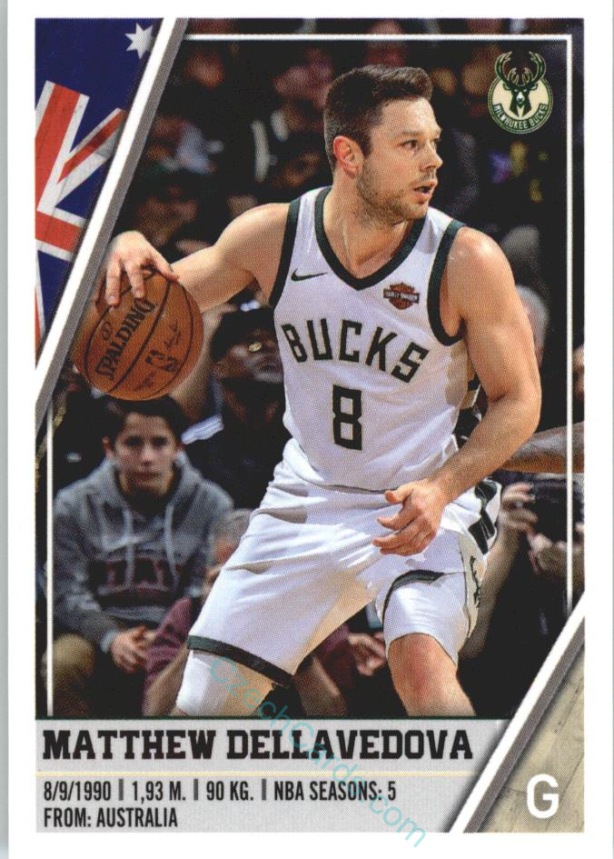 Matthew Dellavedova 2018/19 Panini sticker Euro ed. #414