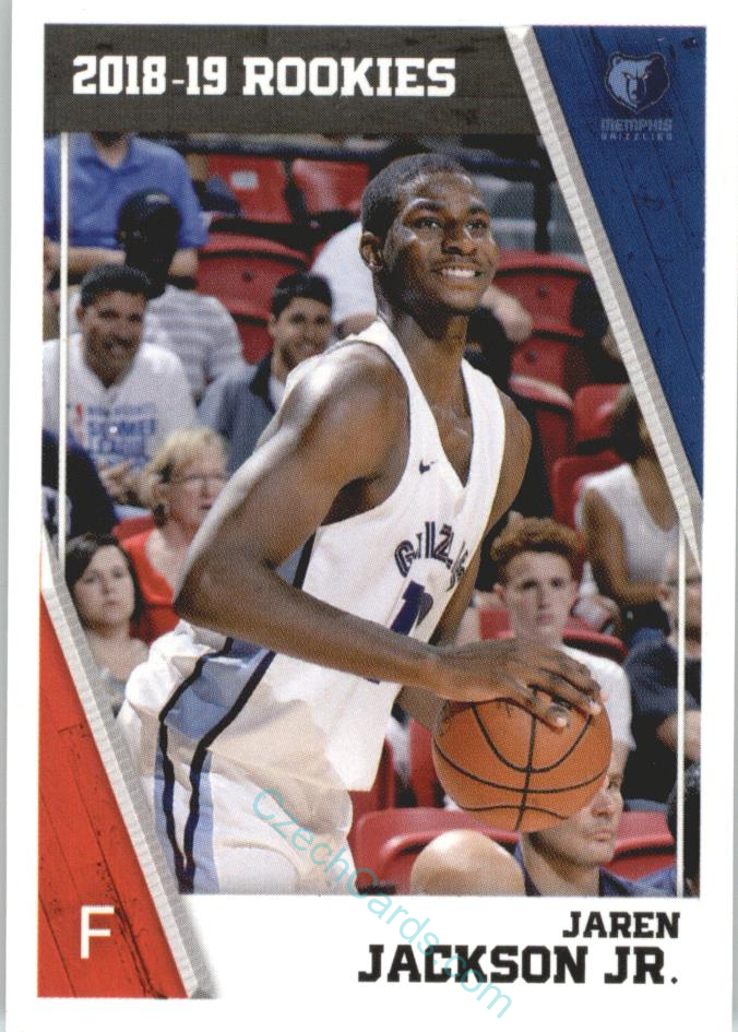 Jaren Jackson Jr. 2018/19 Panini sticker Euro ed. #429 ROOKIE