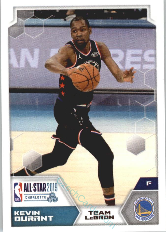 Kevin Durant 2019/20 Panini sticker Euro ed. #10