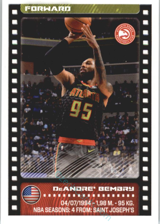 DeAndre' Bembry 2019/20 Panini sticker Euro ed. #32