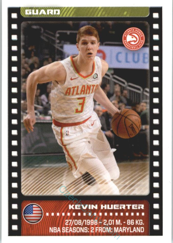 Kevin Huerter 2019/20 Panini sticker Euro ed. #35