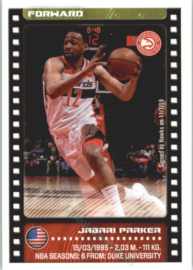 Jabari Parker 2019/20 Panini sticker Euro ed. #36