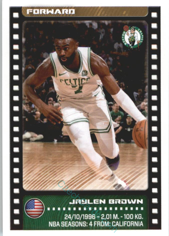 Jaylen Brown 2019/20 Panini sticker Euro ed. #45