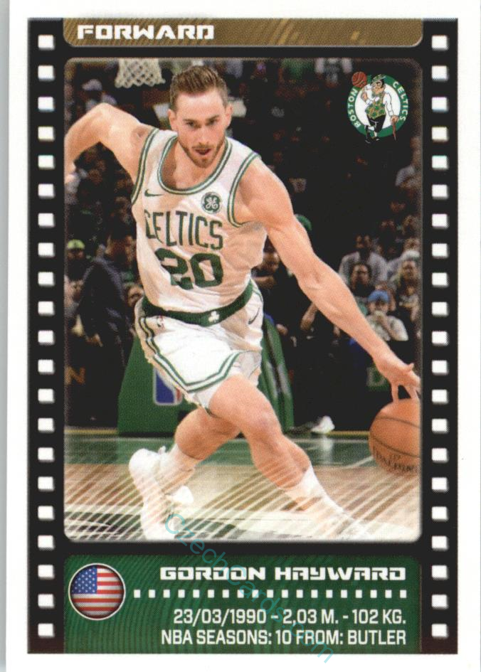 Gordon Hayward 2019/20 Panini sticker Euro ed. #46