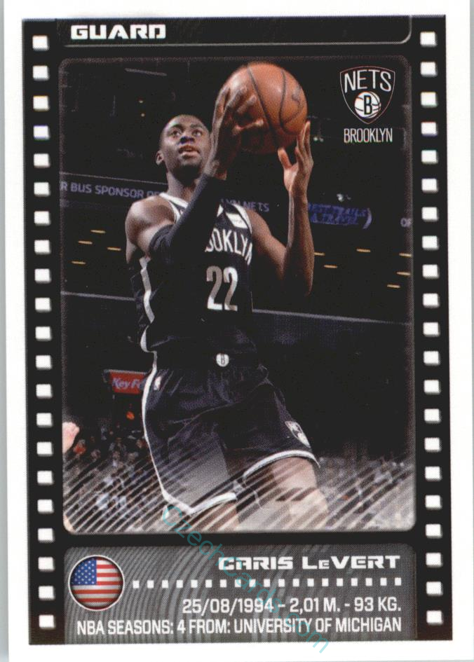 Caris LeVert 2019/20 Panini sticker Euro ed. #64