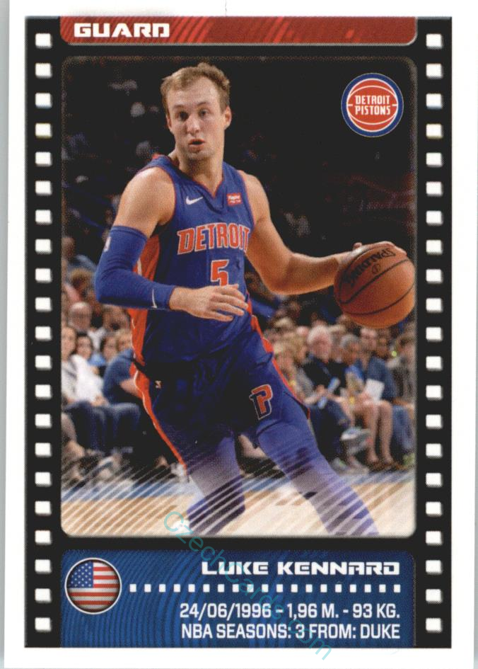 Luke Kennard 2019/20 Panini sticker Euro ed. #114