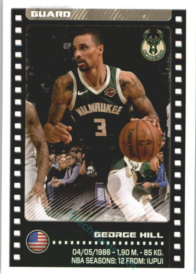 George Hill 2019/20 Panini sticker Euro ed. #153