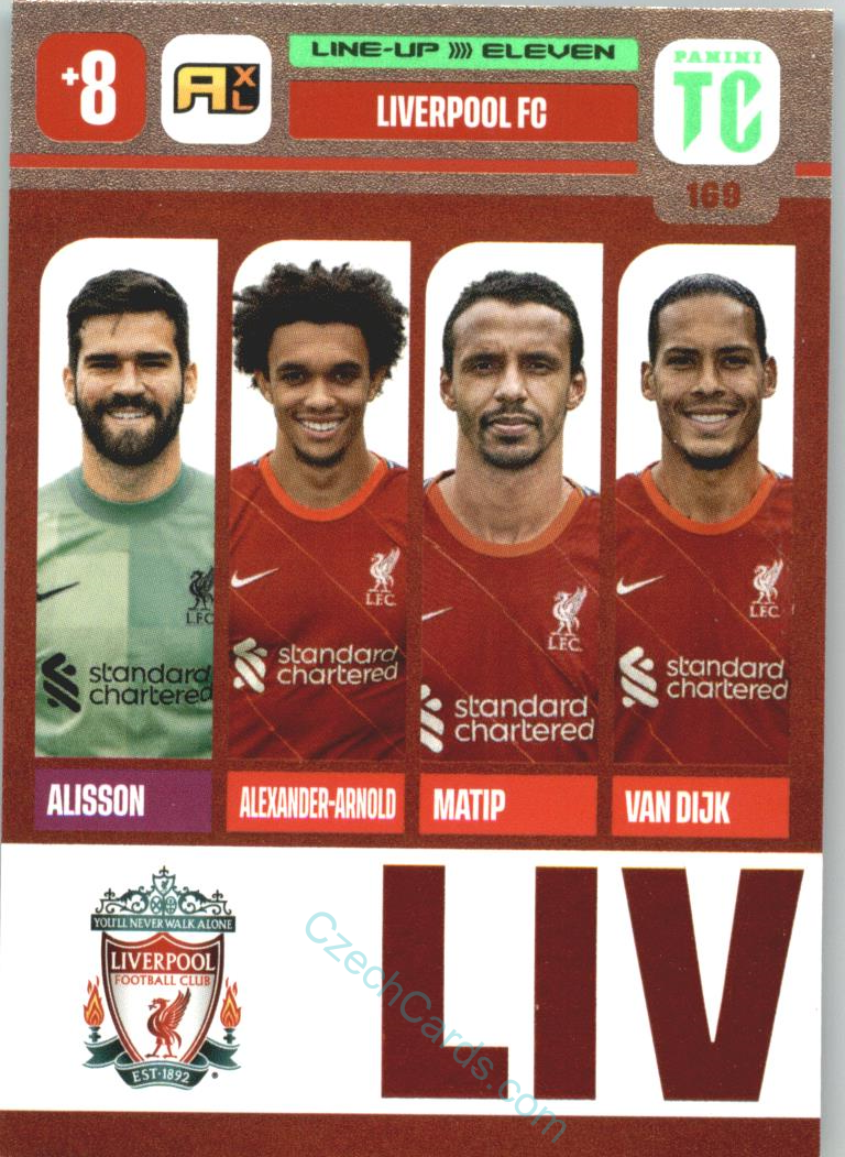 Liverpool FC 2021-22 Top Class Eleven #169