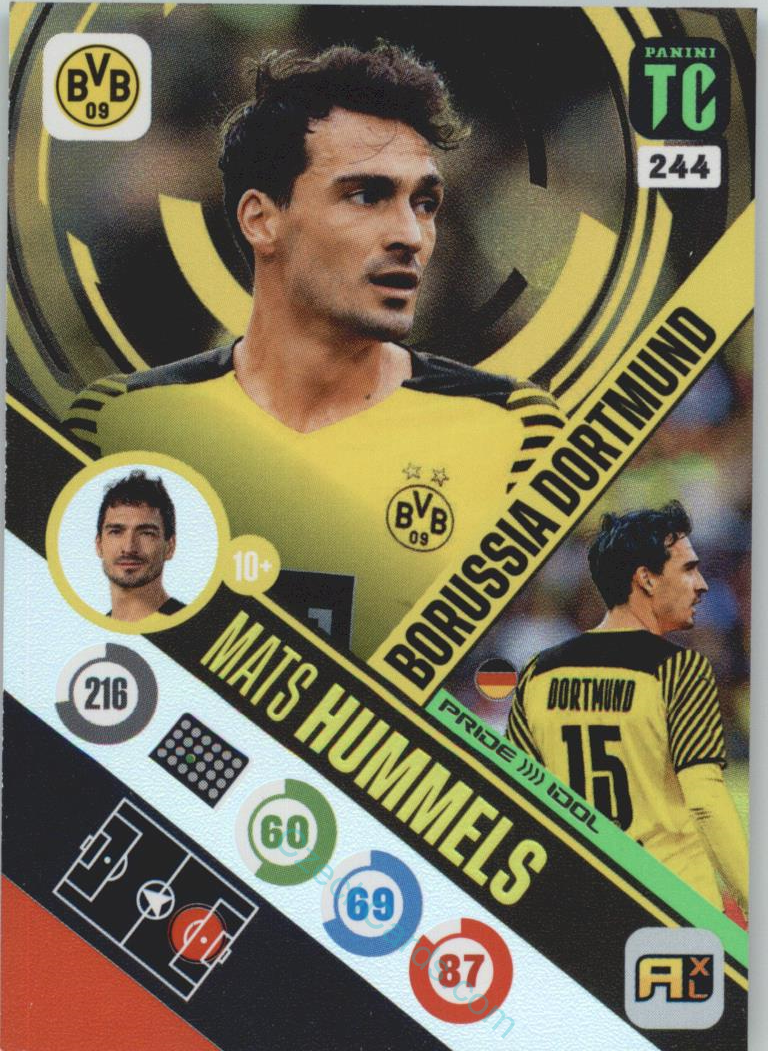 Mats Hummels 2021-22 Top Class Idol #244