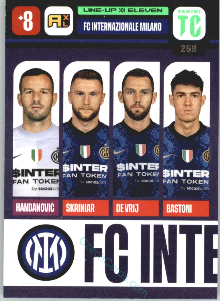 Inter Milan 2021-22 Top Class Eleven #259