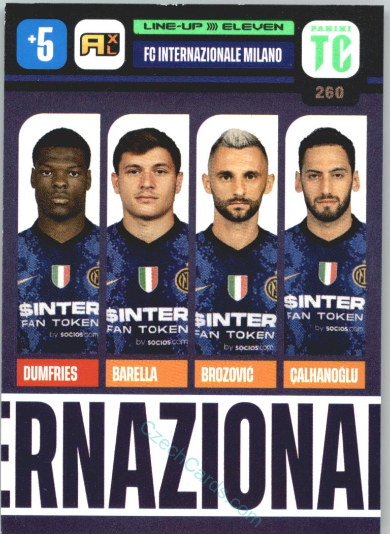 Inter Milan 2021-22 Top Class Eleven #260