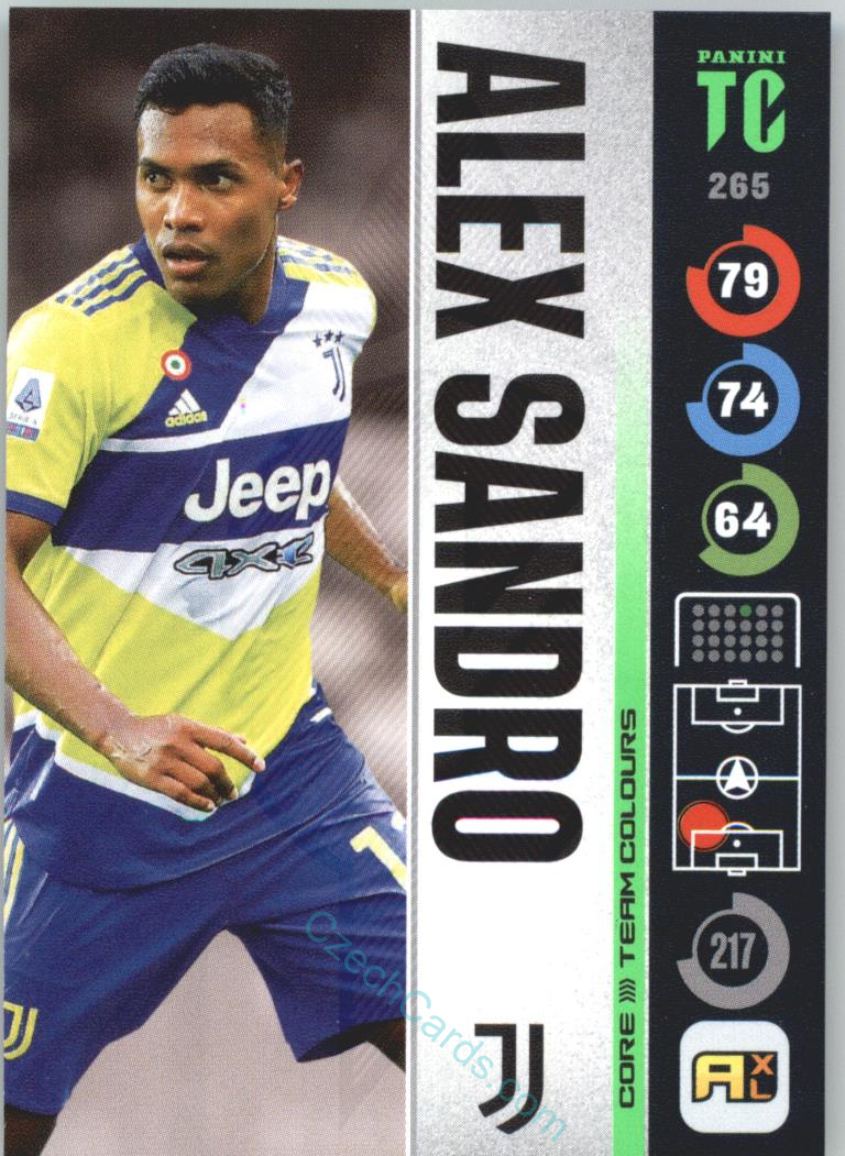 Alex Sandro 2021-22 Top Class Captain #265
