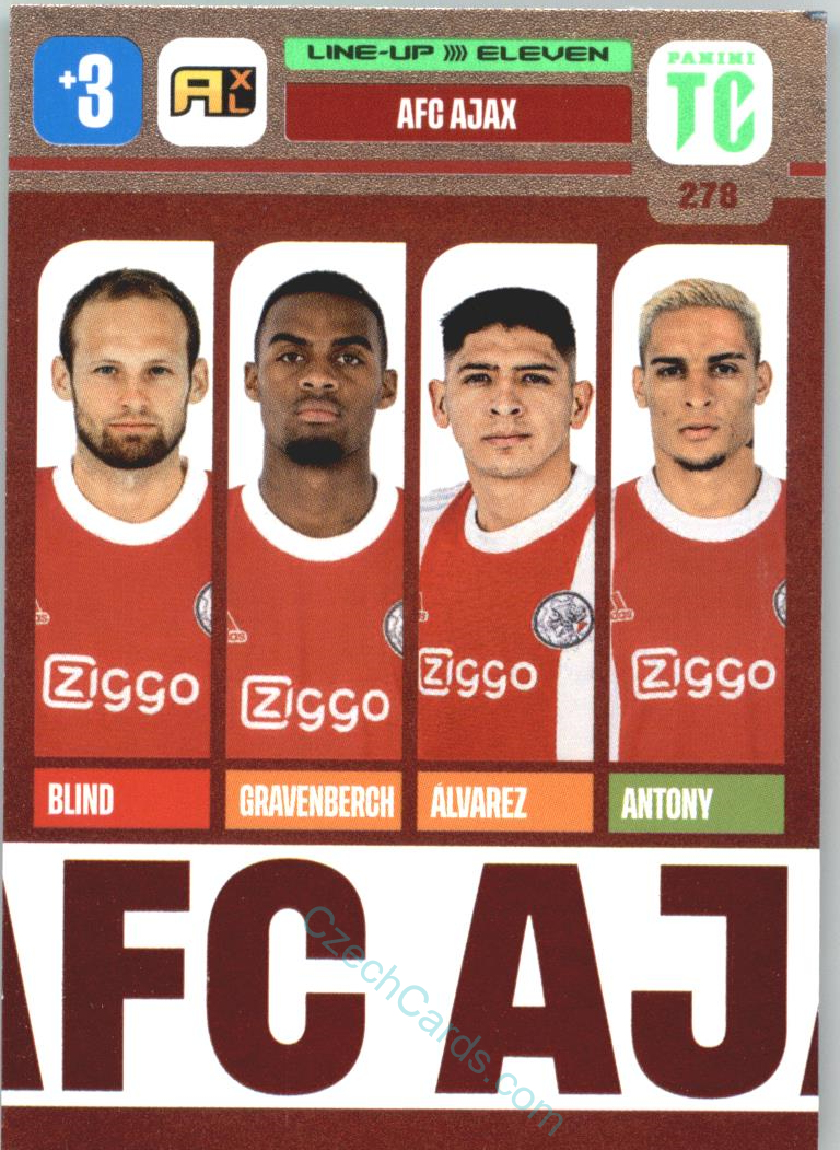 AFC Ajax 2021-22 Top Class Eleven #278