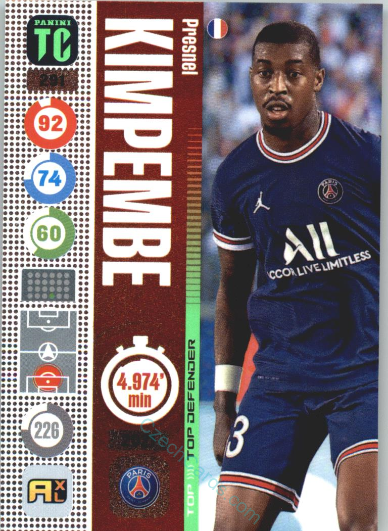 Presnel Kimpembe 2021-22 Top Class Top Defenders #291
