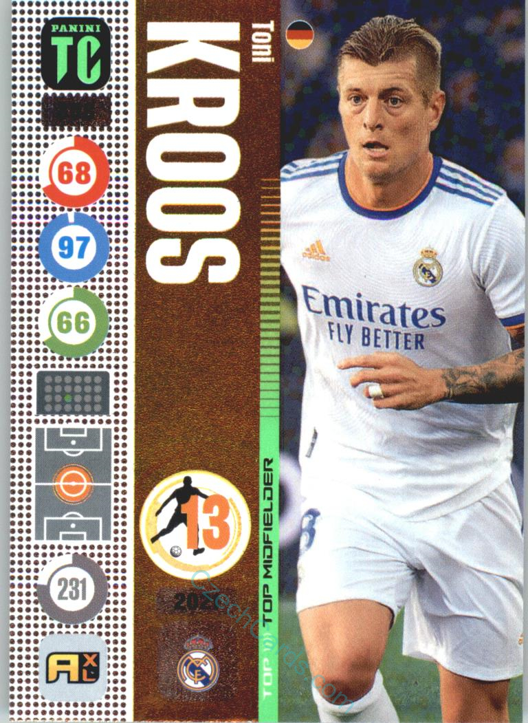 Toni Kroos 2021-22 Top Class Top Midfielders #308