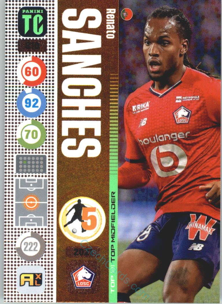 Renato Sanches 2021-22 Top Class Top Midfielders #310