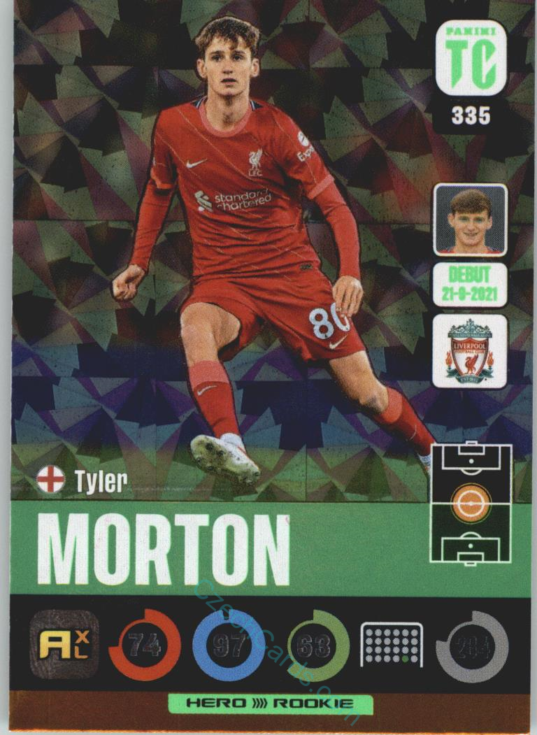 Tyler Morton 2021-22 Top Class Rookies #335
