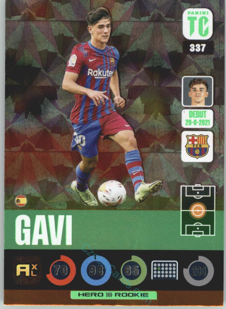 Gavi 2021-22 Top Class Rookies #337