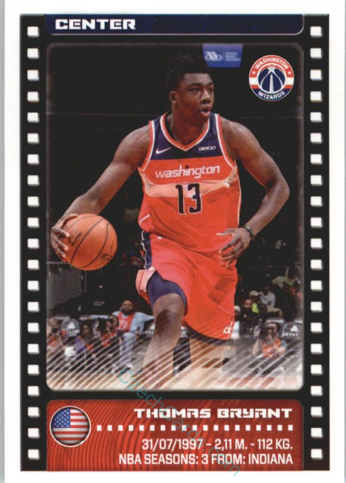 Thomas Bryant 2019/20 Panini sticker Euro ed. #216