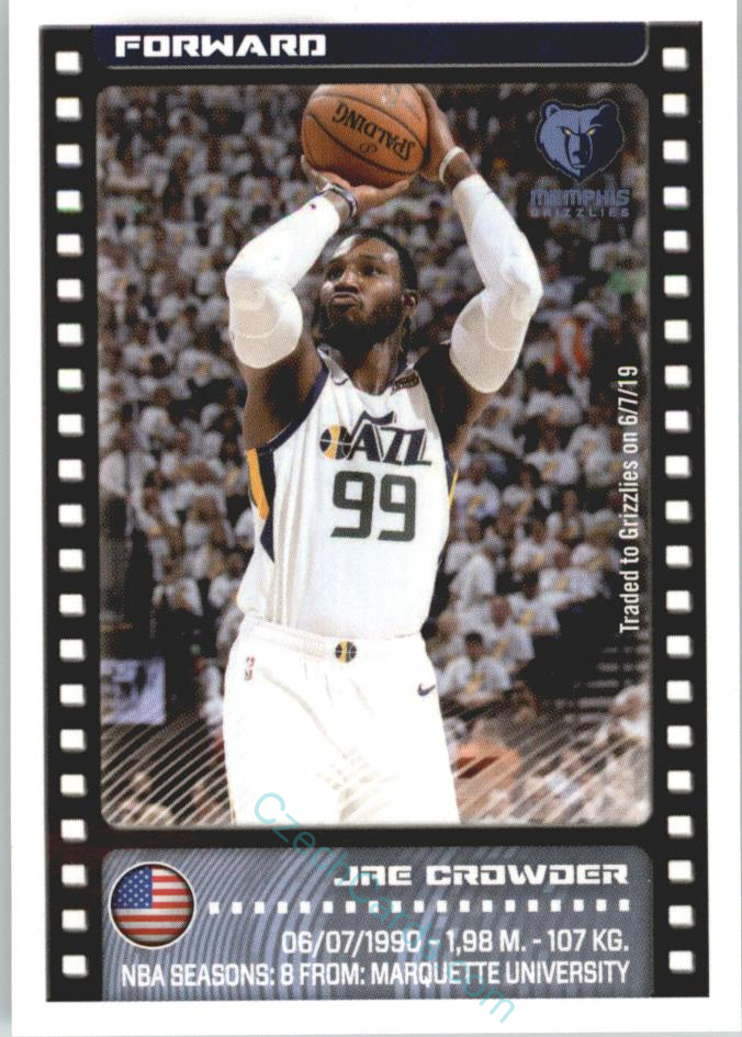 Jae Crowder 2019/20 Panini sticker Euro ed. #307